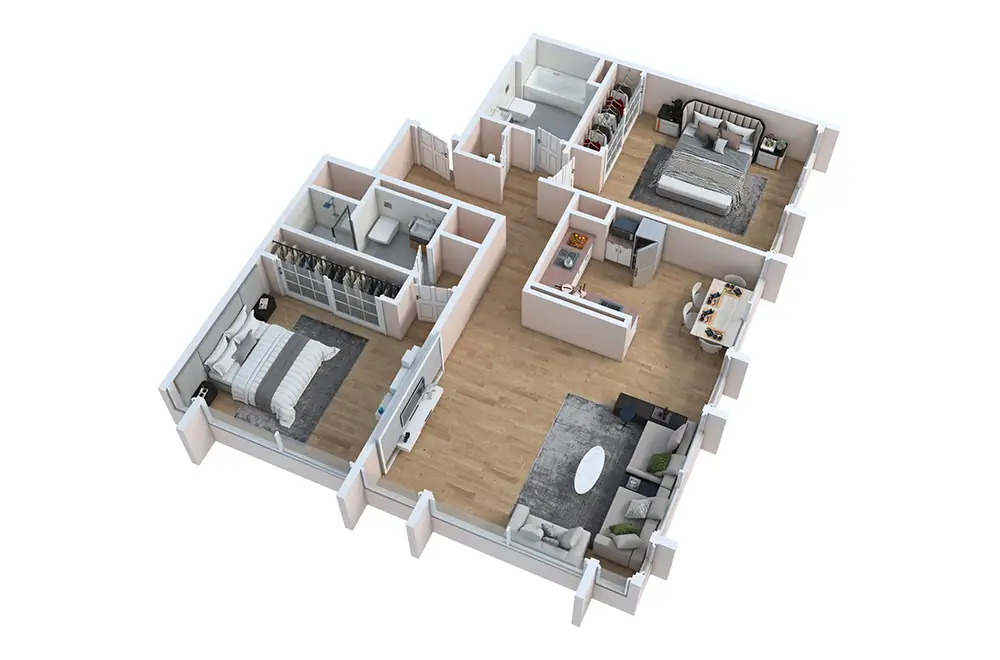 Floor Plan A – 2 Bed / 2 Bath Floor Plan A – 2 Bed / 2 Bath